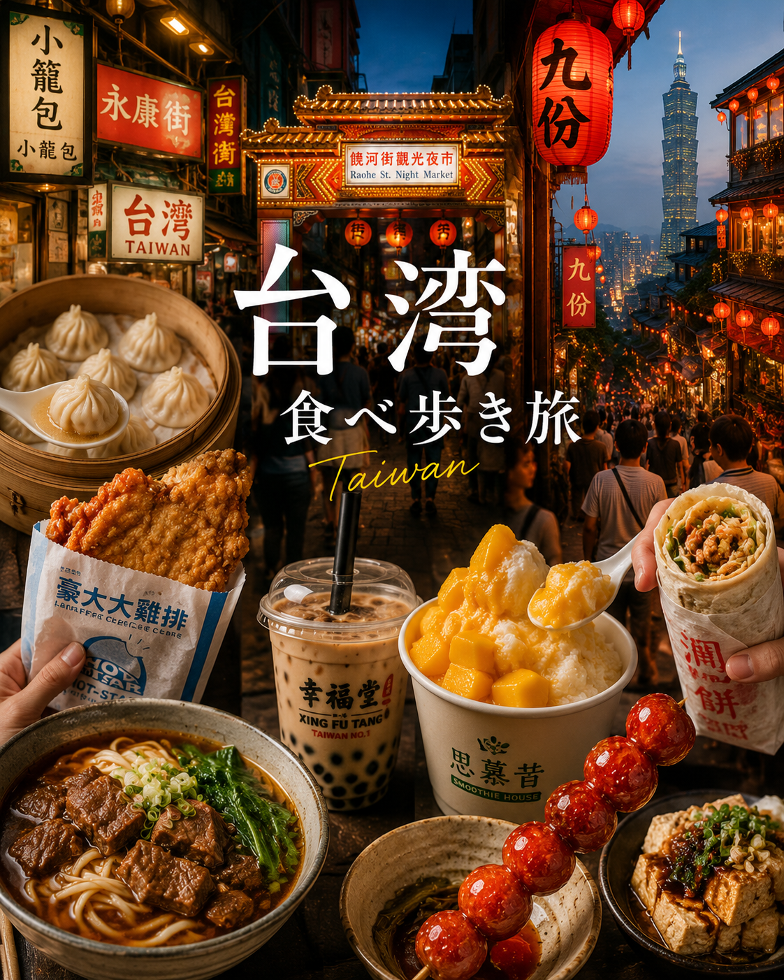 台湾食べ歩き